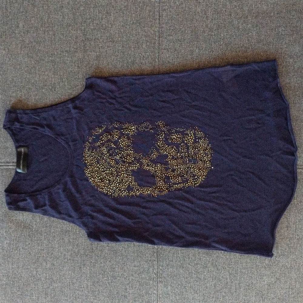 NWOT Zadig & Voltaire Deluxe Linen Tank-shirt